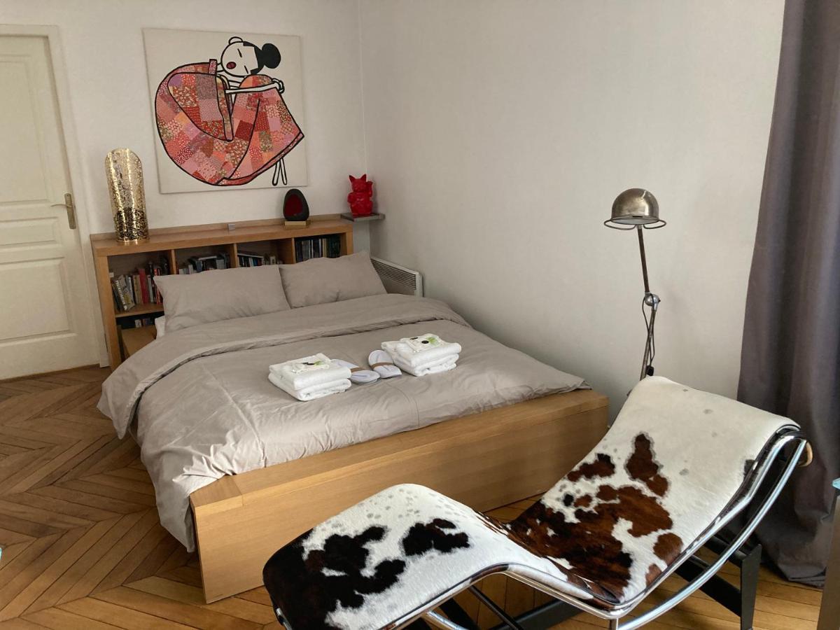 Charmant Studio Leilighet Paris Eksteriør bilde