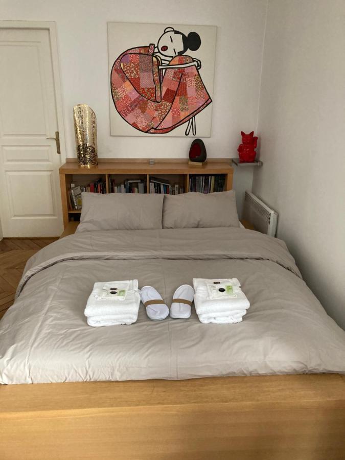 Charmant Studio Leilighet Paris Eksteriør bilde